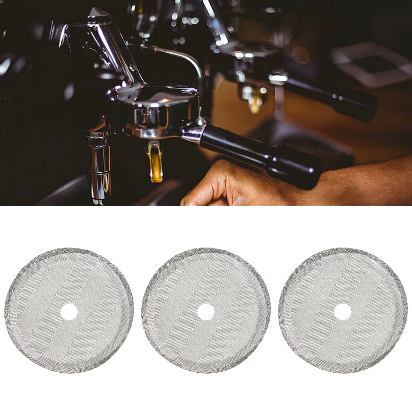 Filtres à presse française, filtre à mailles de remplacement pour Machine à expresso 350 800 1000ML,