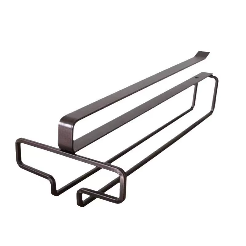 Support de rangement suspendu pour verres à vin sous armoire, égouttoir inversé pour verres à champa