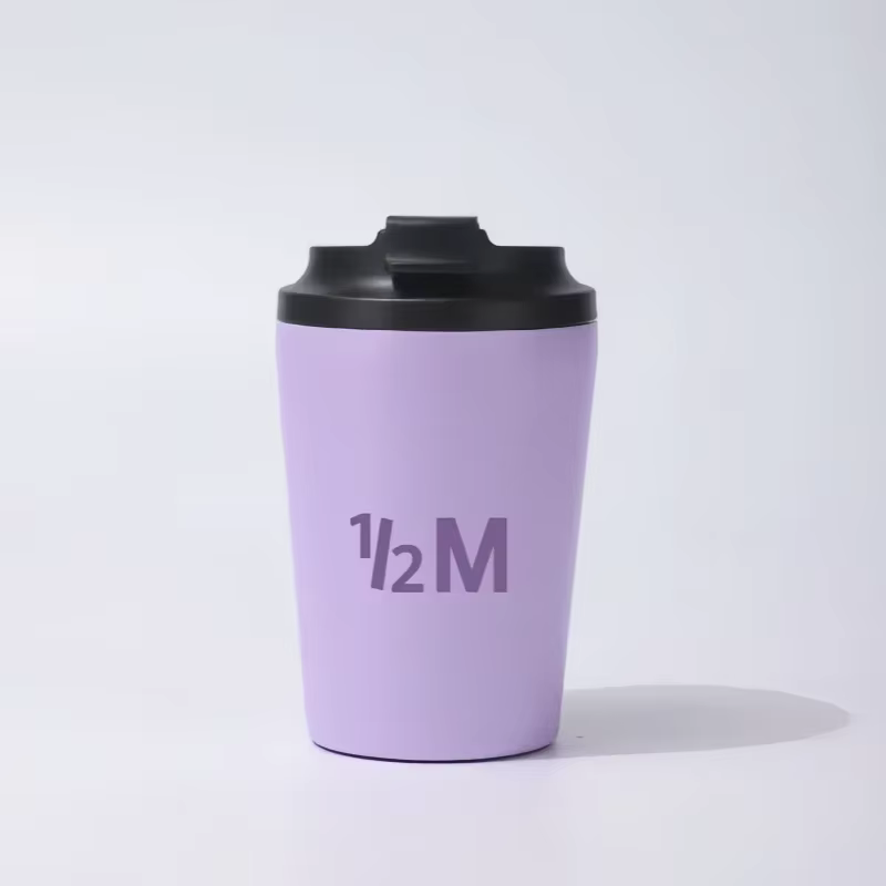 Gros demi M tasse à café tasse isolée tasse à café en acier inoxydable eau isolée eau chaude et froi