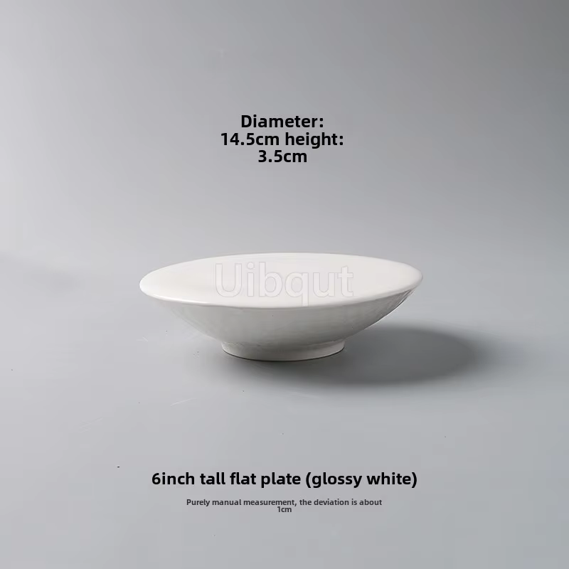 Assiette à Dessert en céramique blanche, pied haut créatif, assiette d'exposition de Cuisine molécul