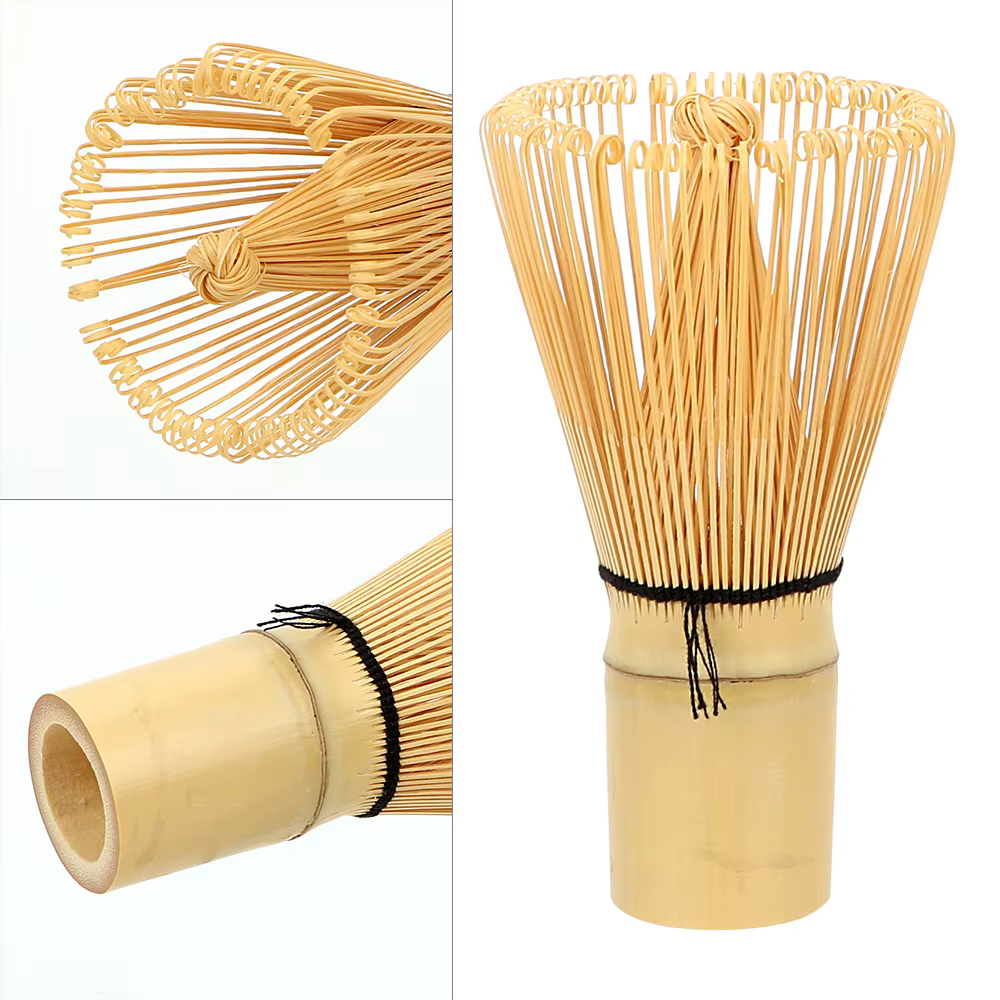 Cérémonie japonaise bambou Chasen 100 Matcha thé vert poudre fouet brosse à thé accessoires de cuisi