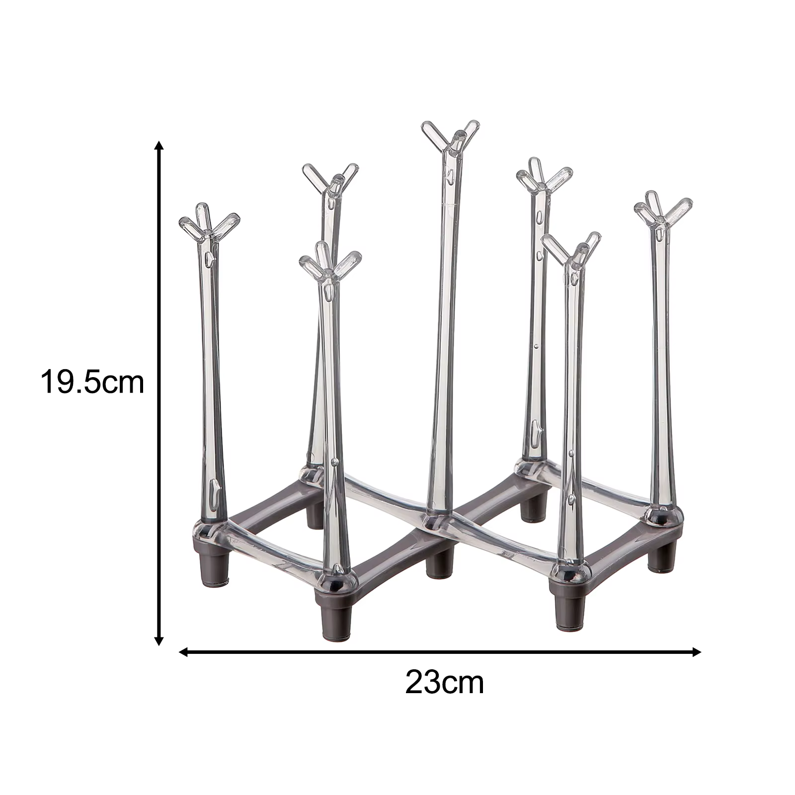 Égouttoir à tasses extensible et réglable pour cuisine, support créatif pour verres et gobelets, ran