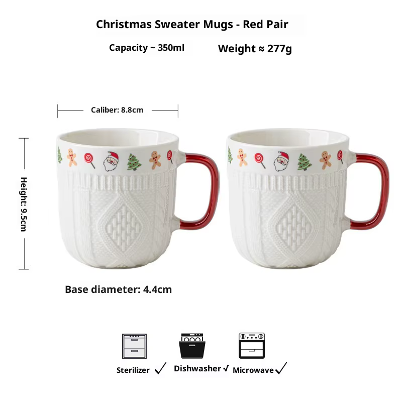 2 pièces/ensemble 12oz tasses à expresso en céramique tasses à café en porcelaine ensemble pour thé