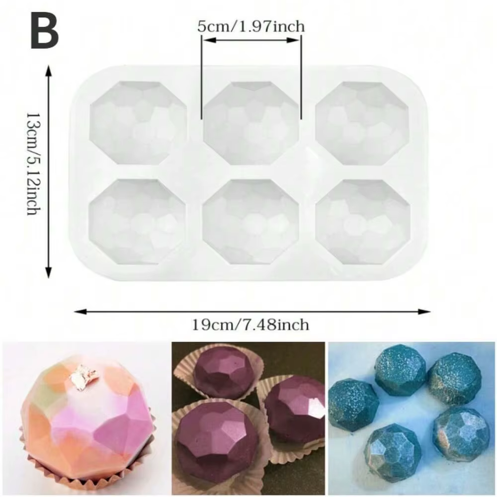 Moule à beignet en Silicone en forme de fleur, gâteau Fondant 3D, outil de cuisson au chocolat, moul