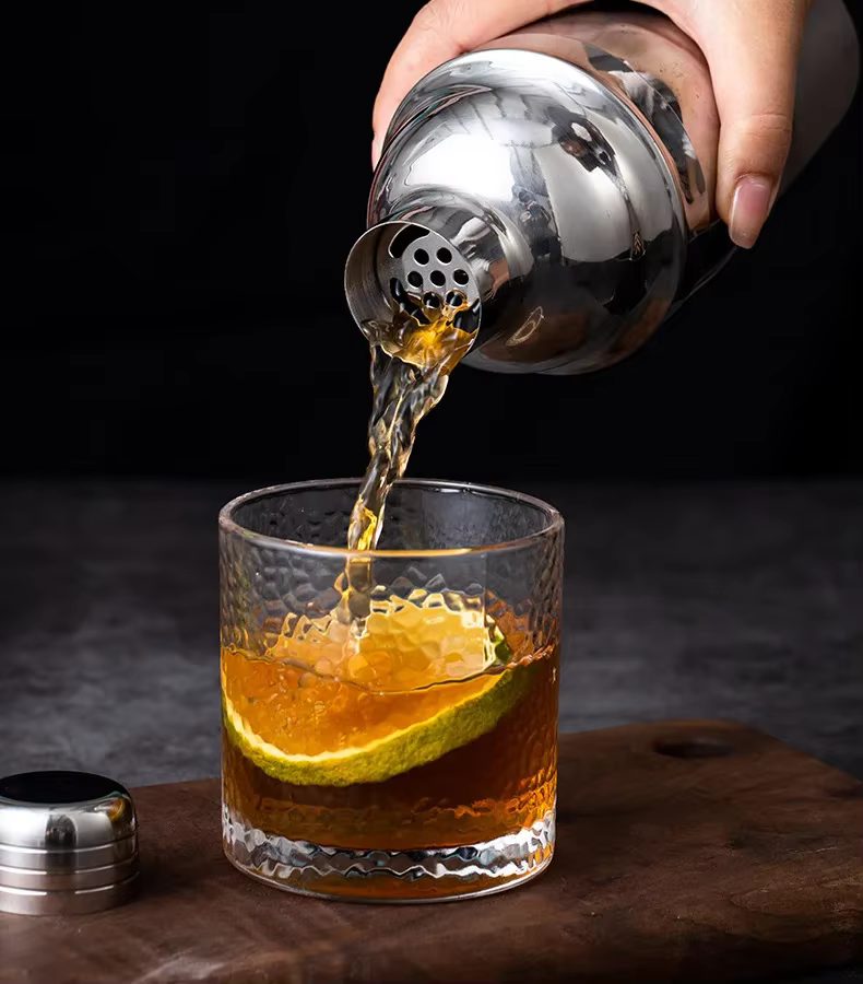 Shaker à Cocktail en acier inoxydable, outils de barman, Kit de barman, mélangeur de boissons Boston