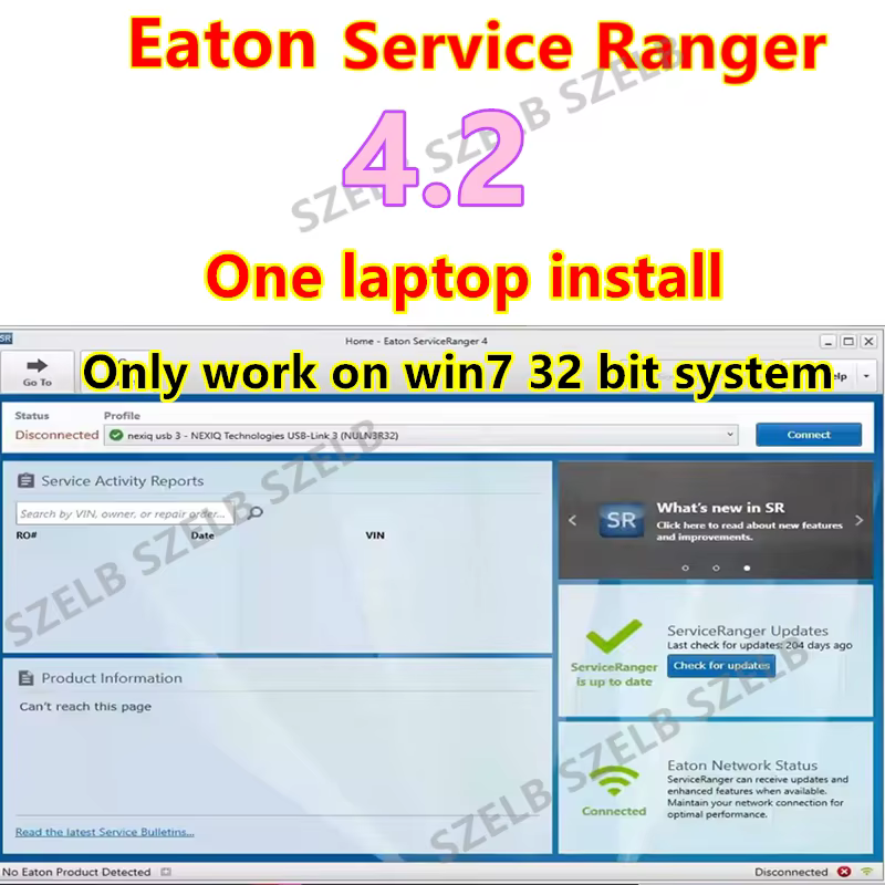 Nouveauté 2026 : Eaton Service Ranger 4.13/Eaton Service Ranger 4.2 + Keygen – Codes d'erreur inacti