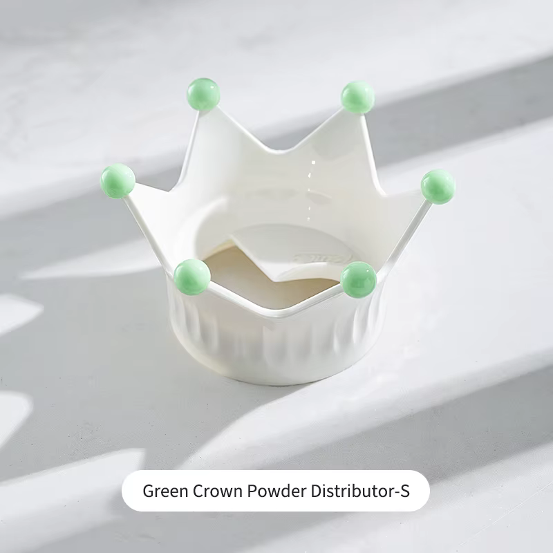 Distributeur de poudre de café moka, 1 pièce, couronne, pot, anneau réceptionné, sans pression, rota