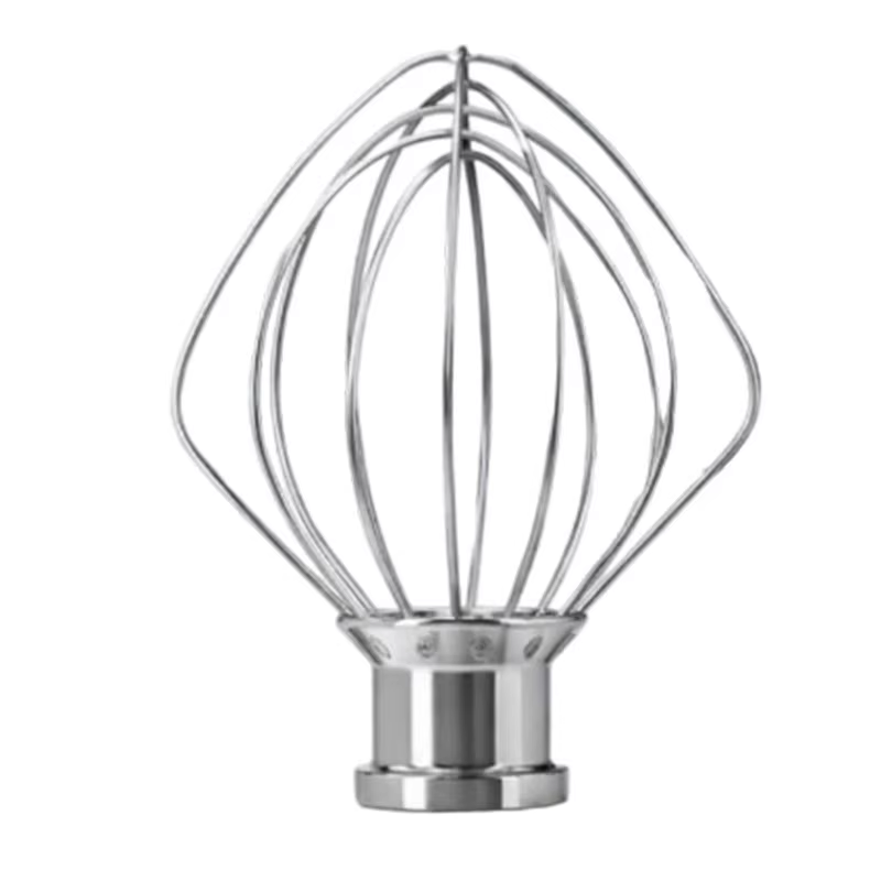 YANA35R Fouet en acier inoxydable compatible lave-vaisselle pour robot culinaire Kitchenaid Mini 3,3