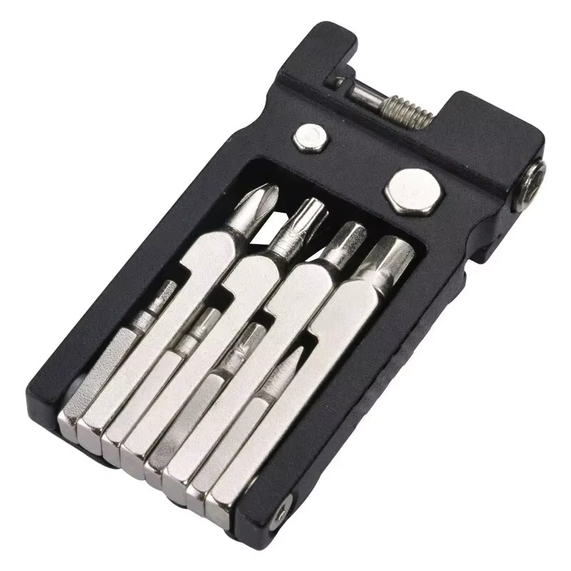 Outil de réparation pliant de vélo, outil de réparation Portable multifonctionnel 20 en 1 pour appar