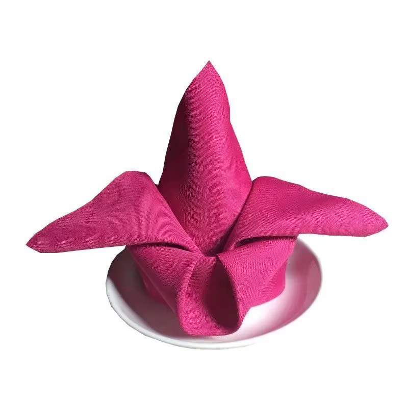 Serviettes de table en satin, serviettes de dîner, mouchoirs, serviettes de table lavables pour mari