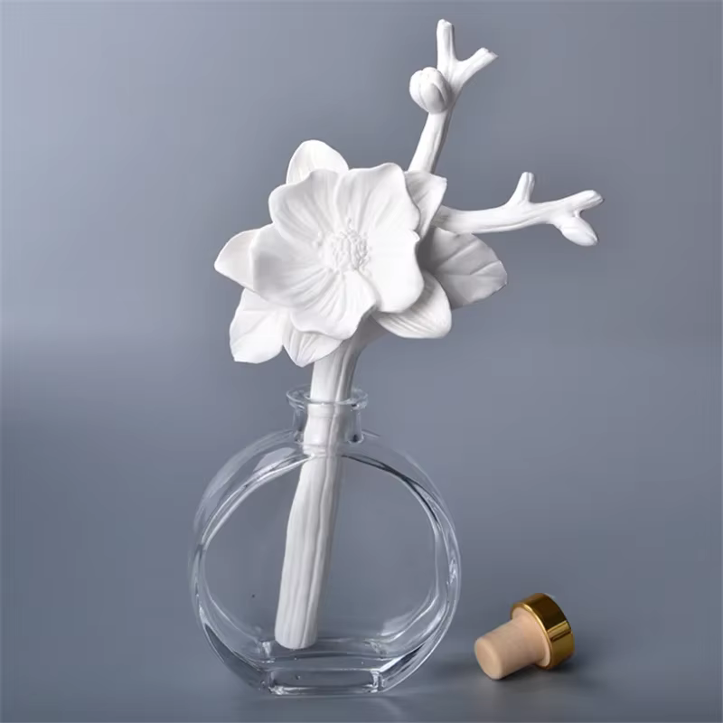 Diffuseur de fleurs en céramique, diffuseur de parfum, décoration de la maison