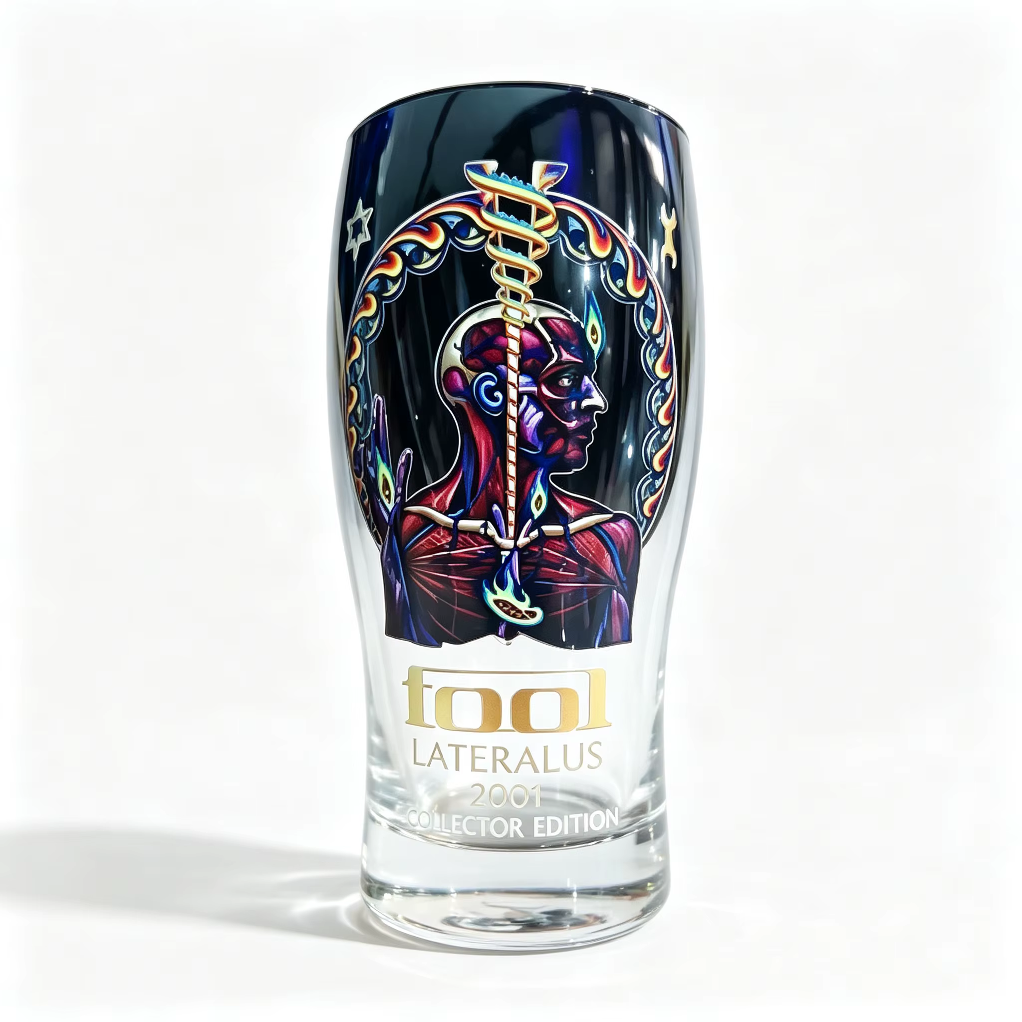 Verre à bière premium Tool Lateralus 2001 Collector's Edition - Cadeau unique pour les fans de rock,