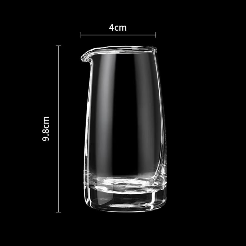 Distributeur de vin rouge transparent, carafe de petite capacité, outils pour verres à vin de port, 