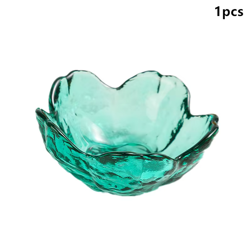 Plat à sauce acrylique 1 pièce ​   Vaisselle de service en fleurs de cerisier de Style créatif, peti