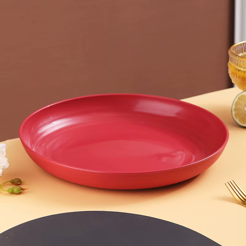 Assiettes à dîner en paille de blé, écologiques, sans BPA, biodégradables, pique-nique pour enfants,