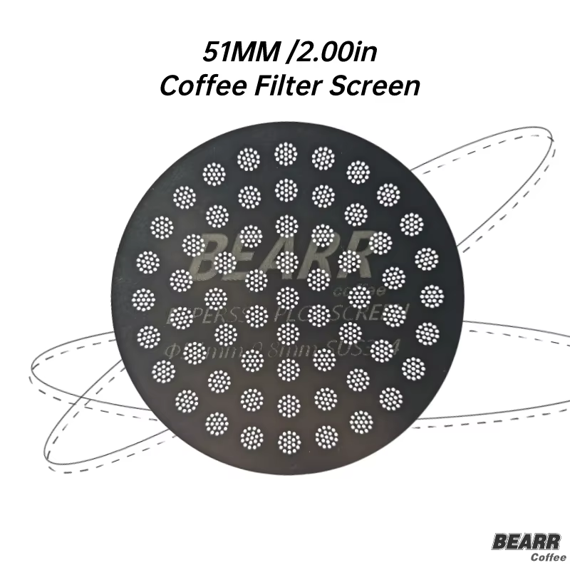 BEARR-Filtre à café réutilisable en métal SUS304 pour porte-filtre, écran à rondelles expresso, acce