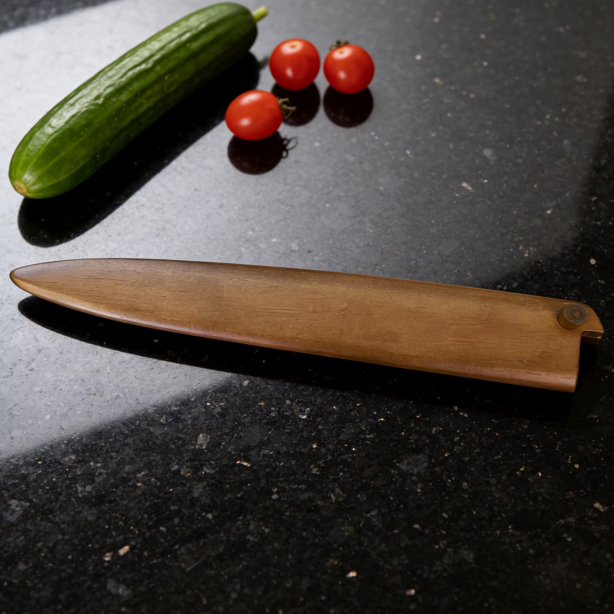 Gaine de couteau en bois, étui de couteau de cuisine multifonction, couvercle de protection en bois,