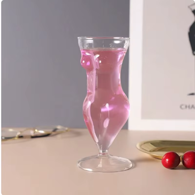 Verres à Cocktail en Verre pour le Vin, Bière, Lait, Champagne, Jus de miles pour Femme