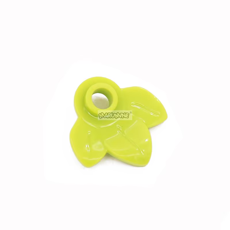 Marumine 32607 1x1 plaque ronde avec 3 feuilles 100 pièces blocs de construction pièces MOC briques