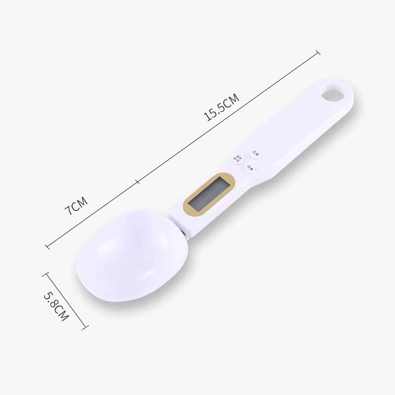 Balance de cuisine électronique 500g 0.1g LCD mesure numérique farine alimentaire cuillère numérique