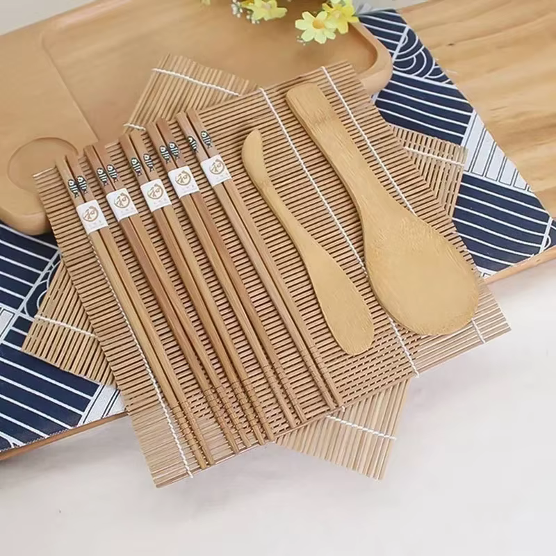 9 pièces/ensemble bricolage Sushi fabricant moule à riz cuisine faisant trousse à outils moules outi