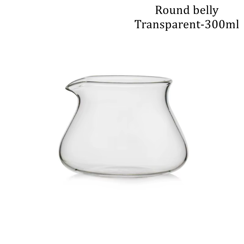 Carafe à café en verre borosilicate de 300 ml, pour café glacé, grande carafe à café, tasse à café a