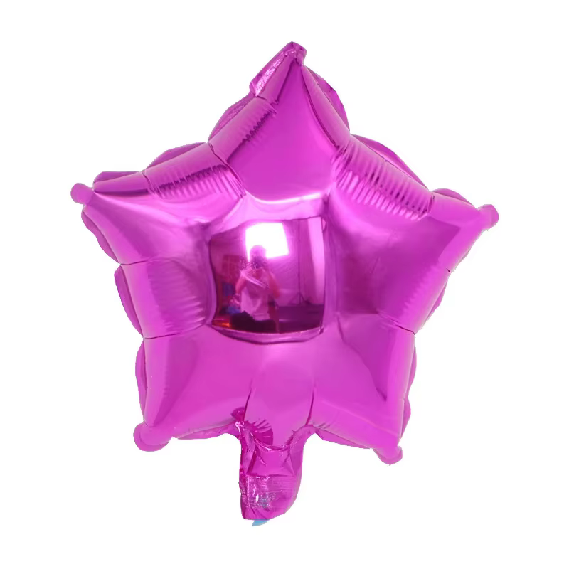 10 pièces 10 pouces or rose argent feuille étoile ballon anniversaire mariage fête de noël décor béb