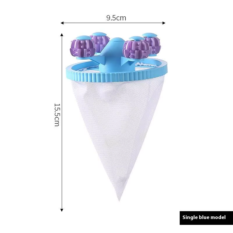 Filtre flottant pour Machine à laver, filtrage des poils, retrait des mailles, attrape-cheveux du li