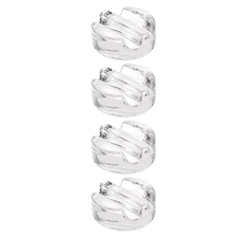 BSEVB - Poids de fermentation en verre (4 pièces) - Pour bocaux Mason à large ouverture - Parfaits p