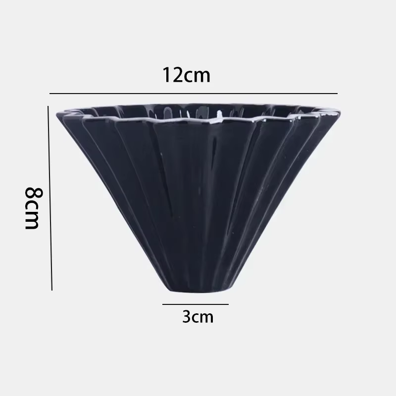Goutteur de café en céramique, ensemble de cafetière avec Pot de partage en verre, Kit de brassage d