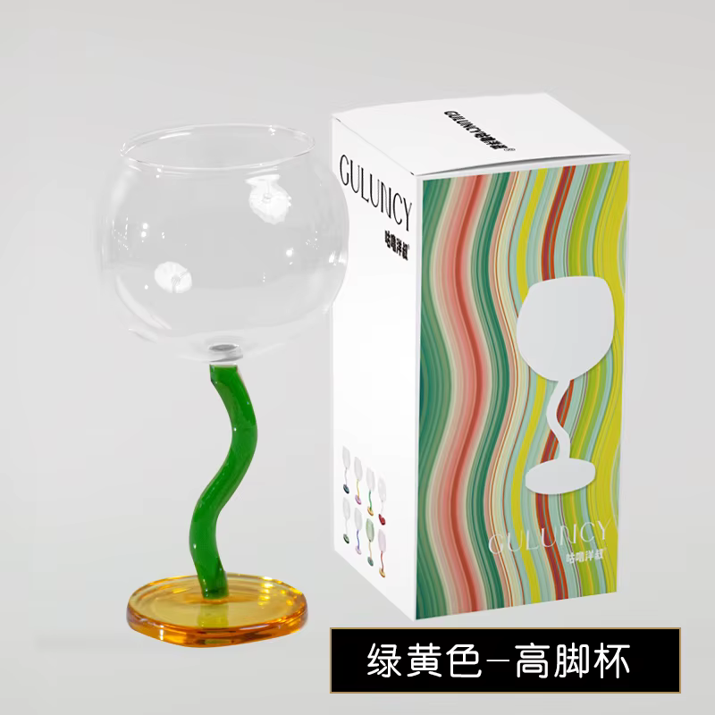 Gobelet de couleur, tasse à bulles, verre à vin rouge, tasse à vin doux, petit cadeau pour Couples e