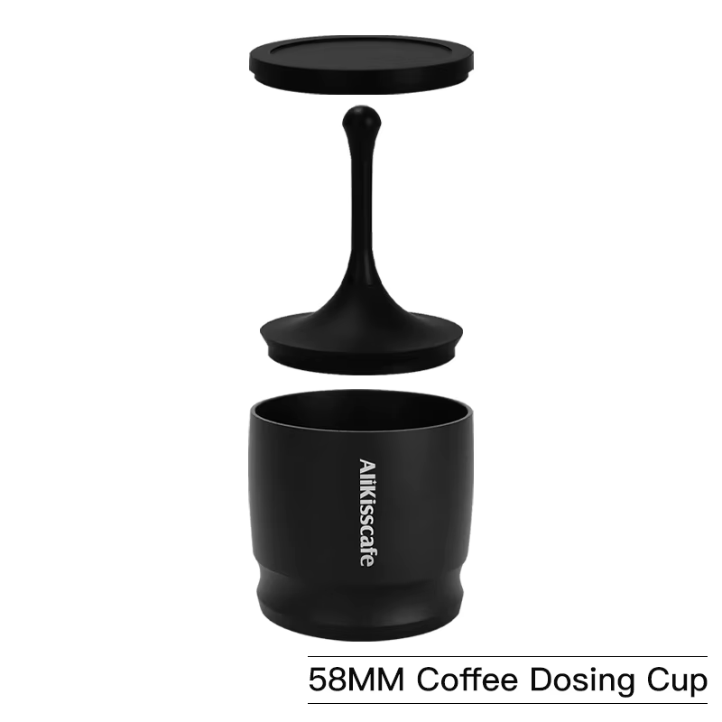 AliKisscafe café doseur tasse Shaker expresso doseur entonnoir 58mm porte-filtre Barista outils expr