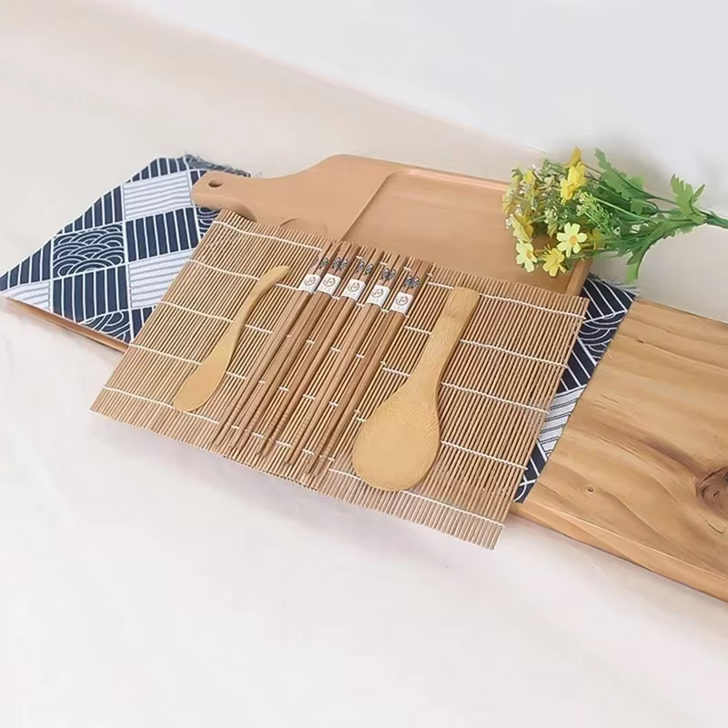 9 pièces/ensemble bricolage Sushi fabricant moule à riz cuisine faisant trousse à outils moules outi