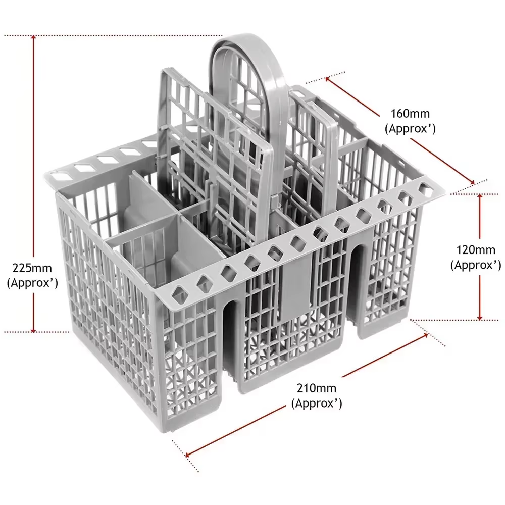 Mir de rangement multifonctionnel pour lave-vaisselle, panier de rangement, accessoire facile à knec