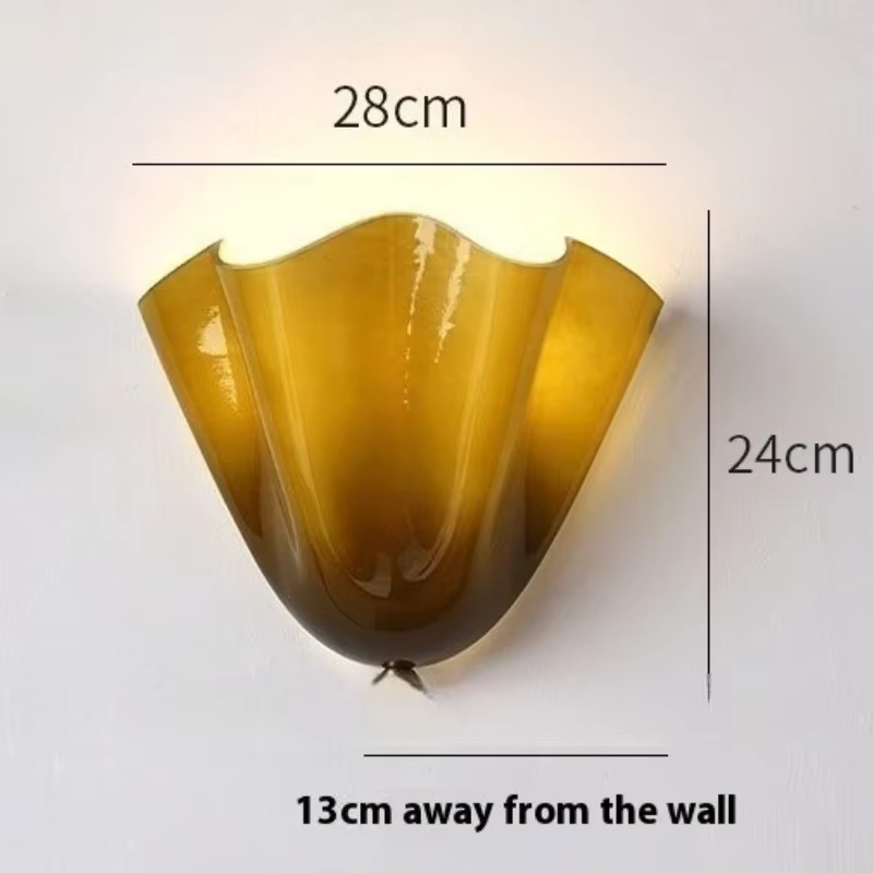 Lampe murale LED minimaliste vintage pour salon, salle à manger, bar, couloir, lustre simple en form