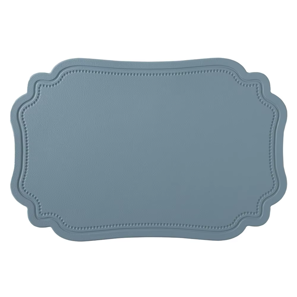 Napperons en cuir pour Table à manger, napperon en Faux cuir, essuyable, résistant à la chaleur, ant