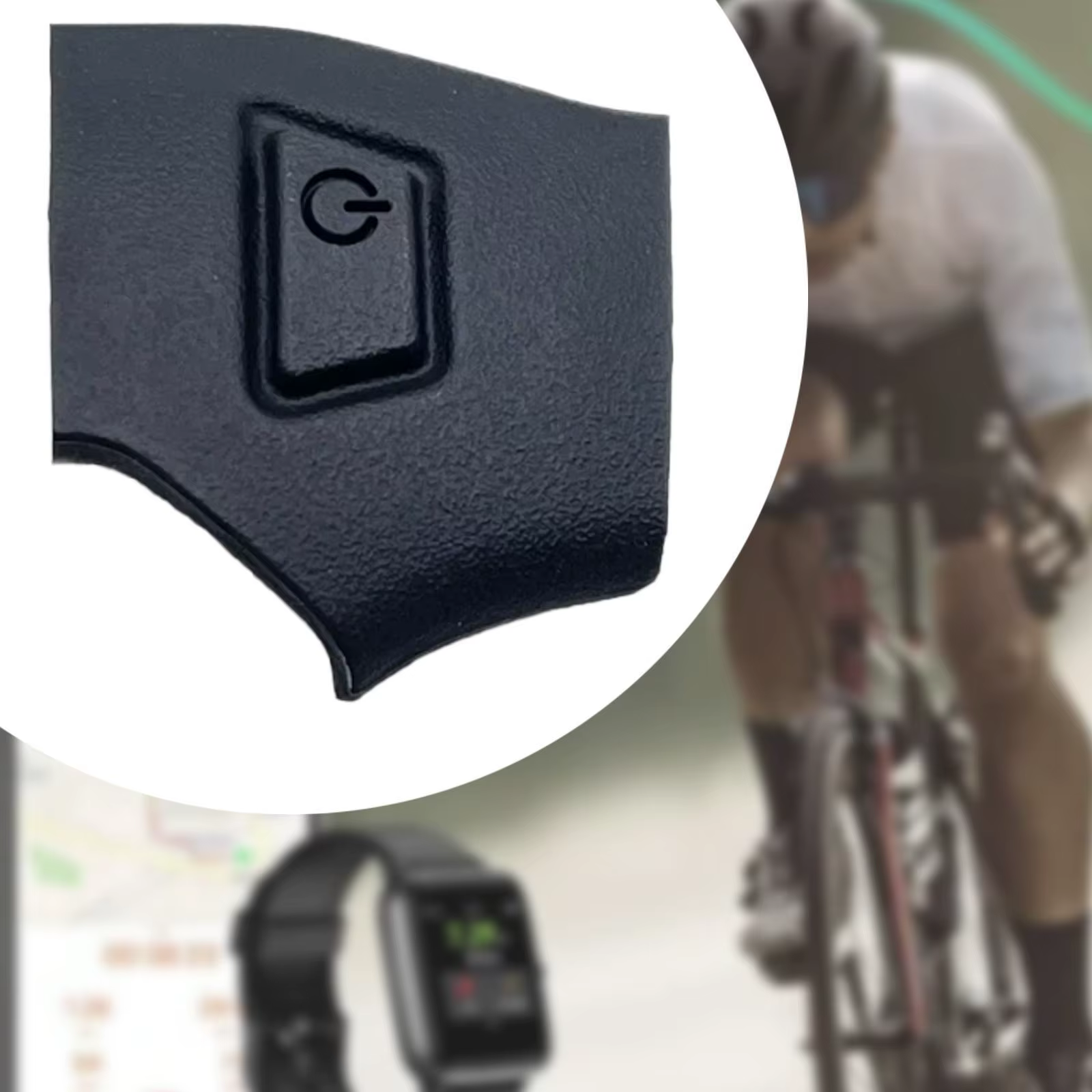 Accessoire de bouton d'alimentation en caoutchouc, Installation facile et fiable pour Montana 650 60