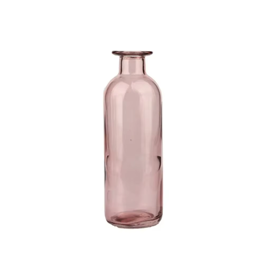 Vase à fleurs hydroponique transparent, bouteille en verre, décoration de la maison, décor de table,
