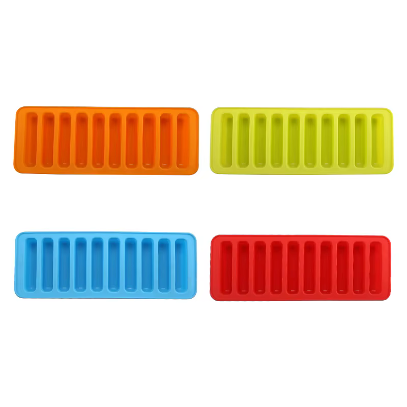 Moule de barre de glace en Silicone, 1 pièce, pain, Biscuit, tasse Mafen, moule à gâteau, plateau de