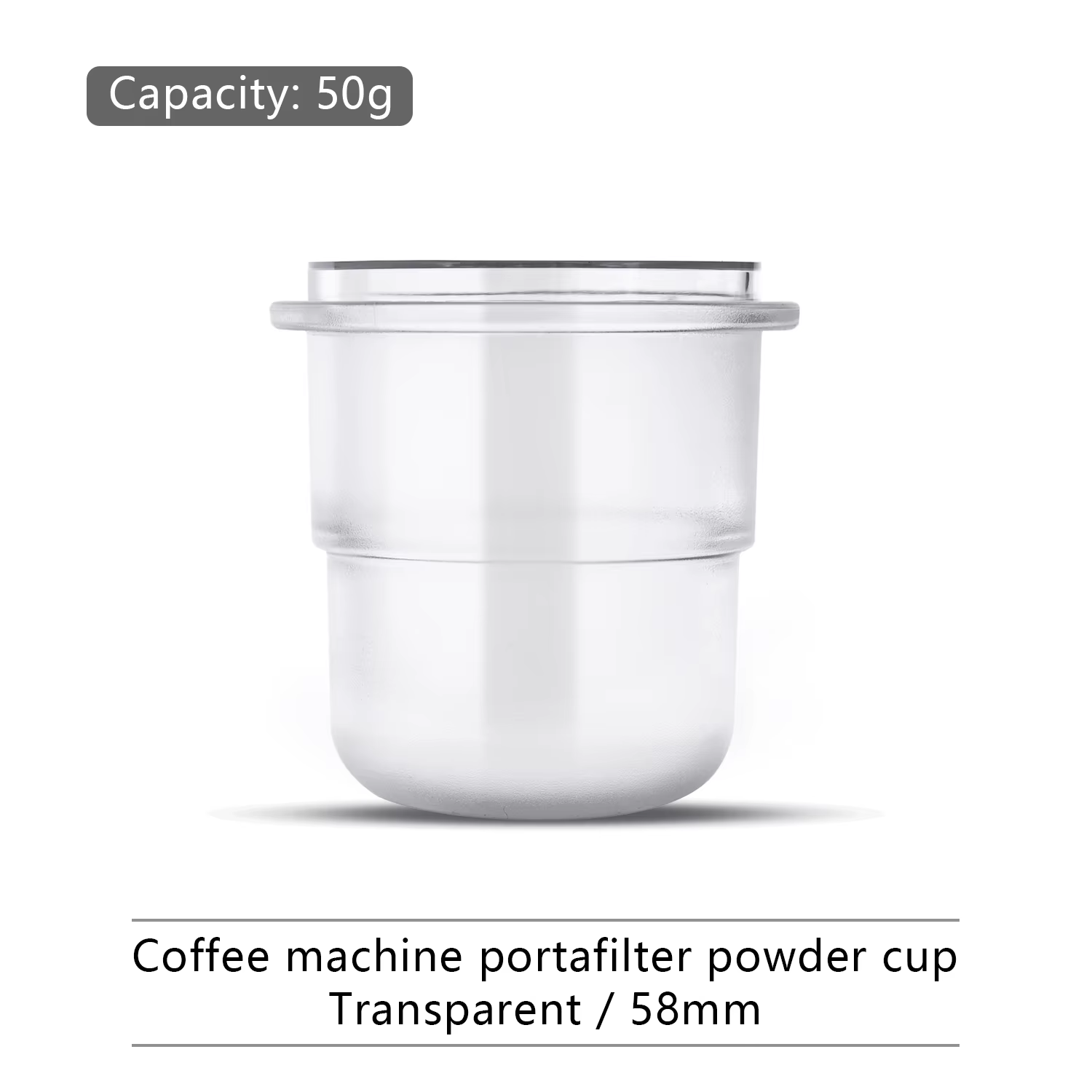 Tasse doseuse de café, tasse à renifler expresso 58mm, tasse de poudre de café, bol de brassage, por