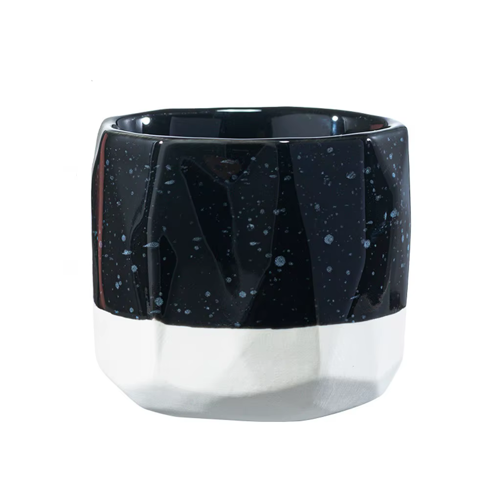 Tasse à café vintage en céramique, résistante à la chaleur, faite à la main, pour expresso, eau, lat