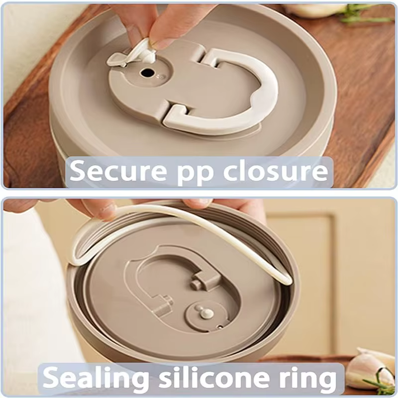 Ensemble de récipients à déjeuner isolés portables avec boîte à déjeuner thermique 3 récipients à dé
