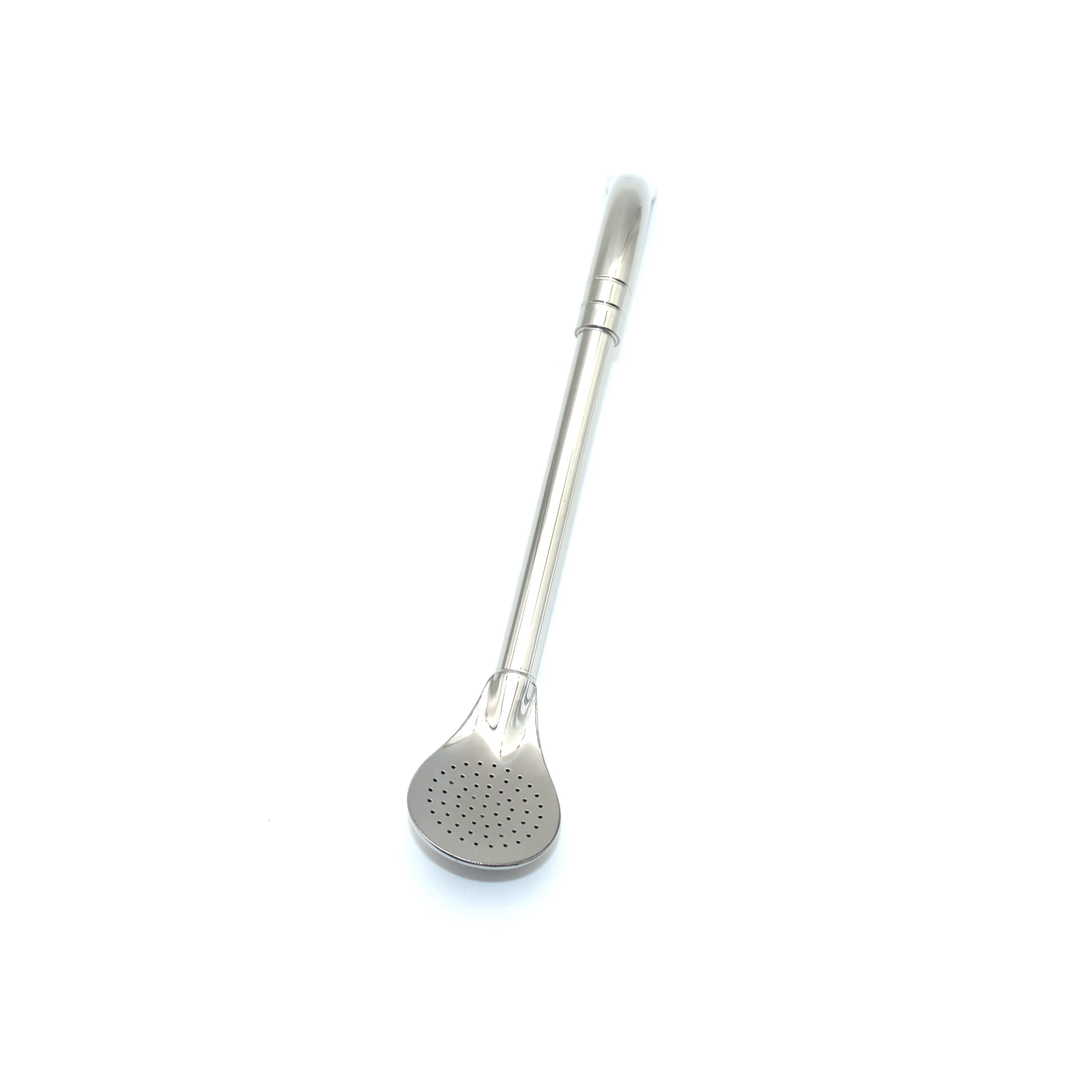 Nouveau Cuillère à paille en acier inoxydable 304, filtre à thé, Yerba Mate Bombilla, cuillères à ca