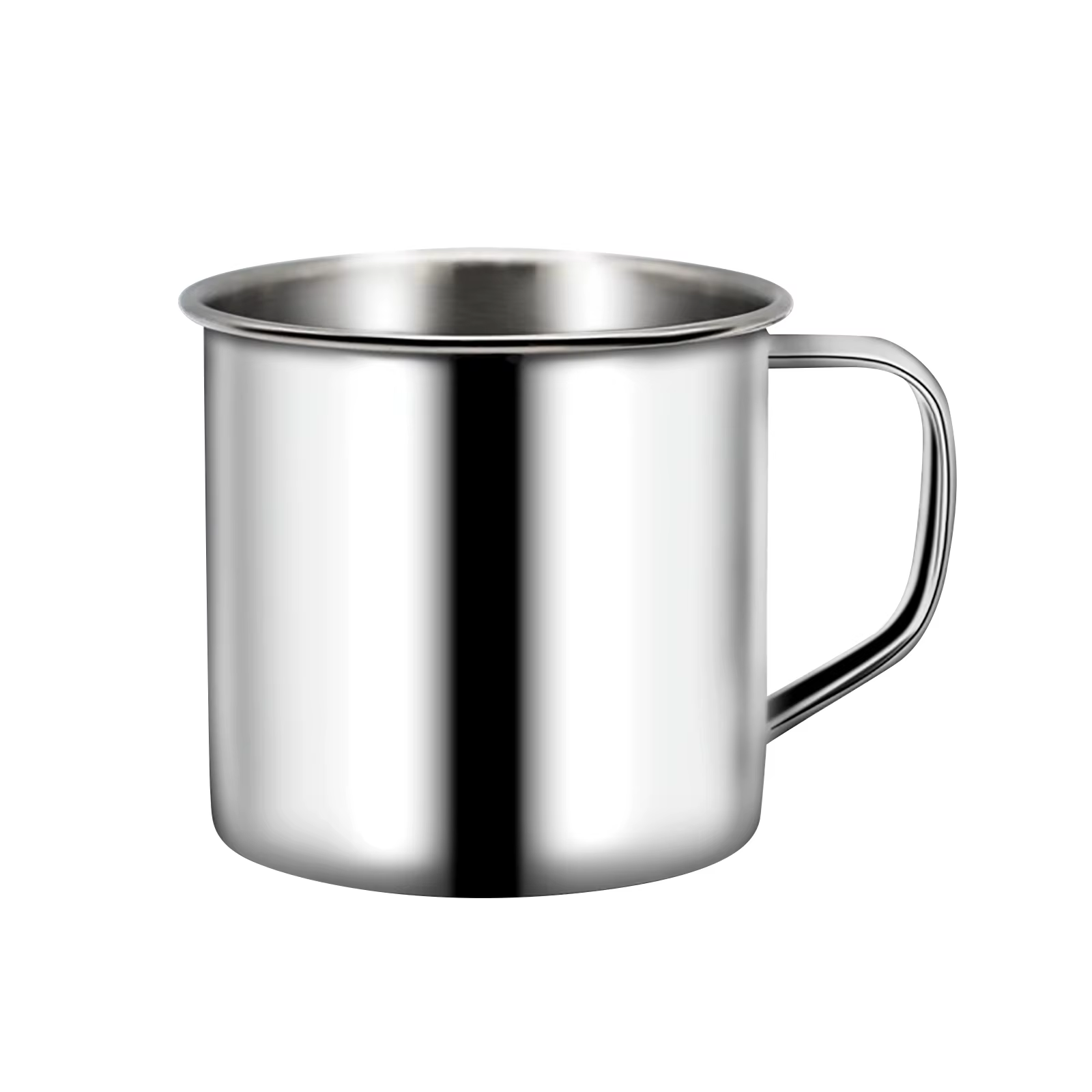 Tasse d'eau pour enfants de 200ml, tasse à café de Camping, tasse à boire multifonction en acier ino