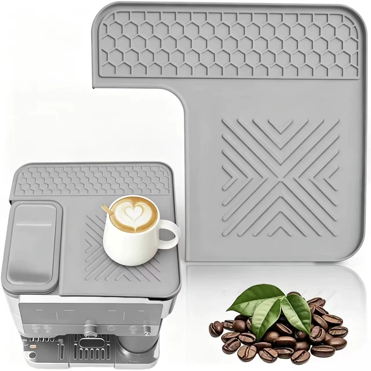 Tapis de protection pour machine à café expresso Ninja Luxe ES601 & ES701, résistant à la chaleur - 