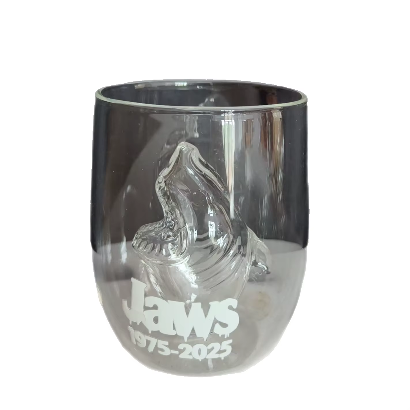 Verre en édition limitée du 50e anniversaire des mâchoires