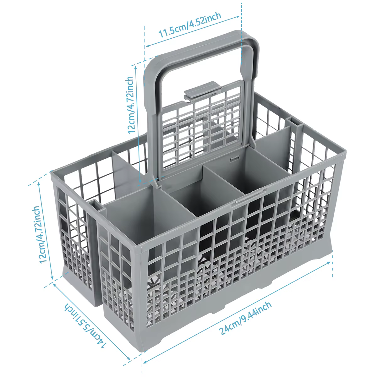 Panier pour lave-vaisselle, porte-couverts pliable universel, panier multifonctionnel pour lave-vais