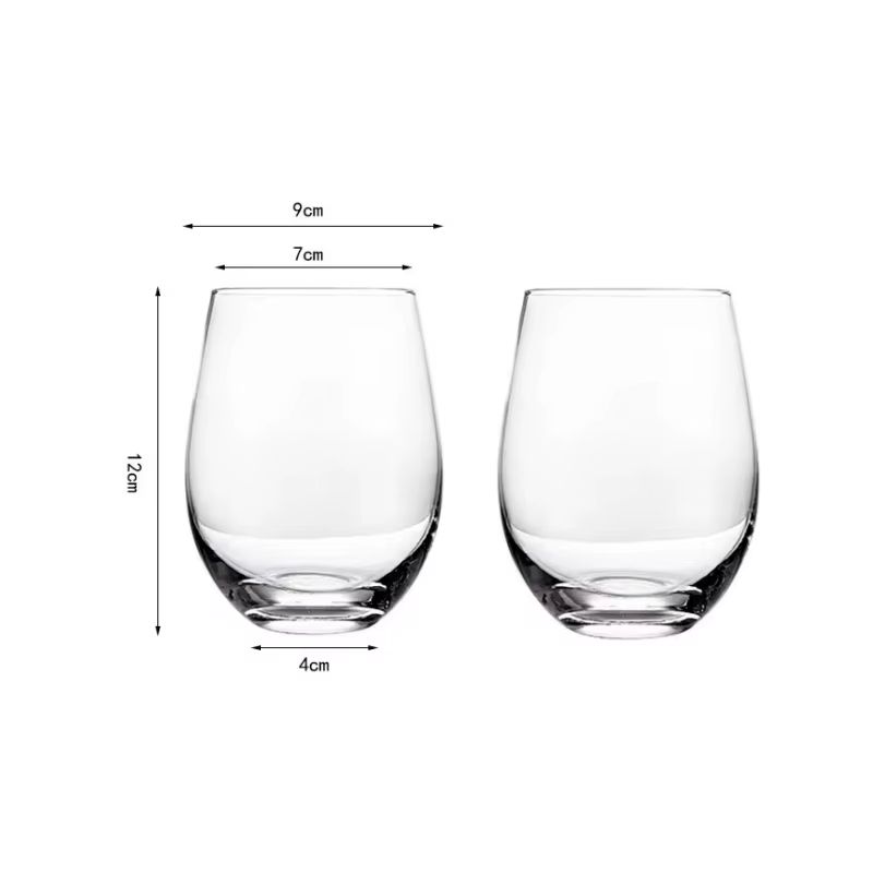 Verre à whisky transparent, 2 pièces, verres à Cocktail, verres à boire, liqueur Scotch, ustensiles 