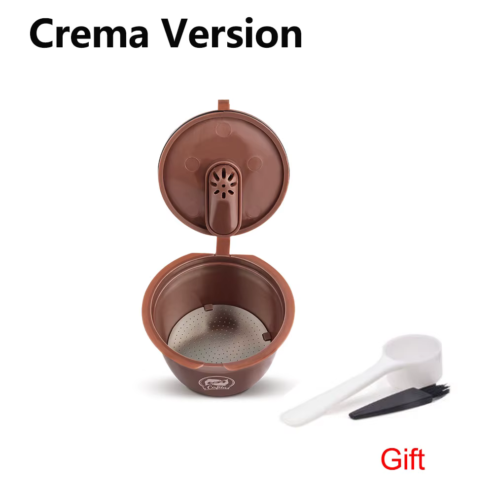 Capsule de lait réutilisable pour café, Dolce Gusto, filtre à lait, outil de bricolage, dosette de c