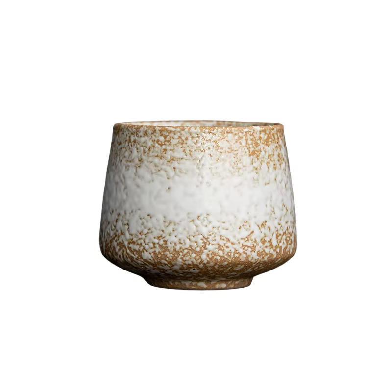 Tasse en céramique rétro, poterie grossière, tasse à café, ménage, bureau, tasses à thé de l'après-m